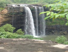 India Wildlife Holidays - waterfall at Panna National Park